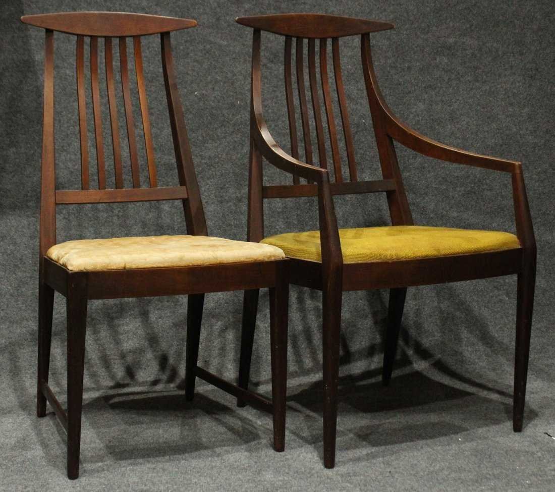 1960's Kipp Stewart, Calvin Furniture Co Dinning Chairs (1 of 9)