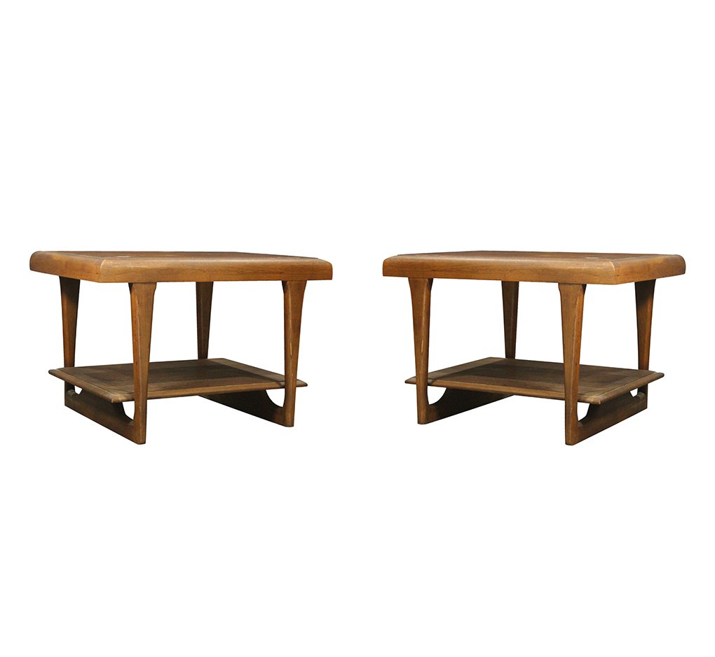 Two [2] Lane Mid-Century Modern Occasional Tables (1 of 8)