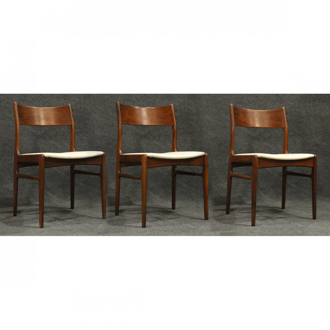 Three [3] Funder Schmidt & Madsen Denmark Dining Chairs (1 of 8)