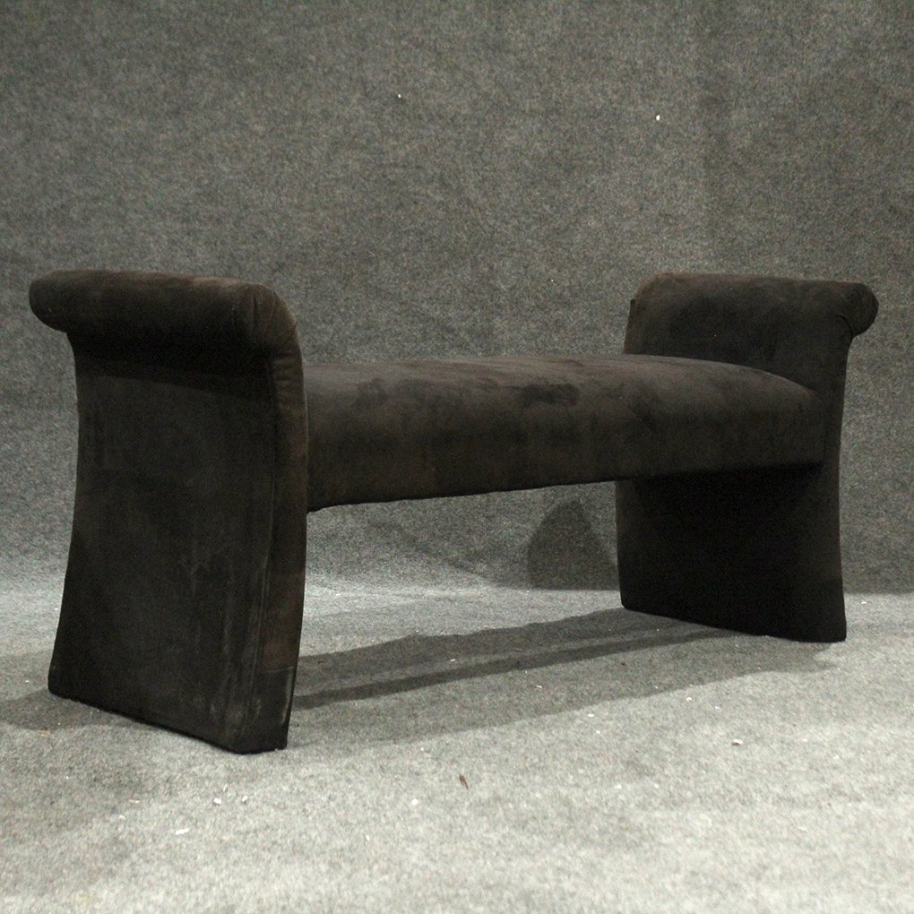 Mid-Century Design Upholstered Window Bench (1 of 6)