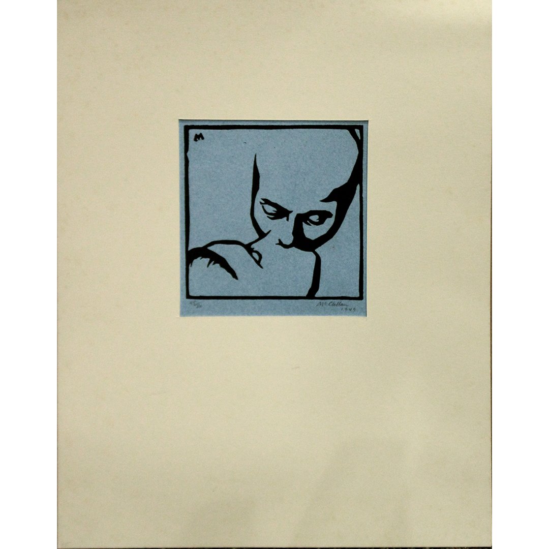 John McClellan, Woodstock Artist, The Kiss, 1949 45/50 (1 of 6)