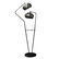 Mid-Century Atomic Space Age Chrome Floor Lamp