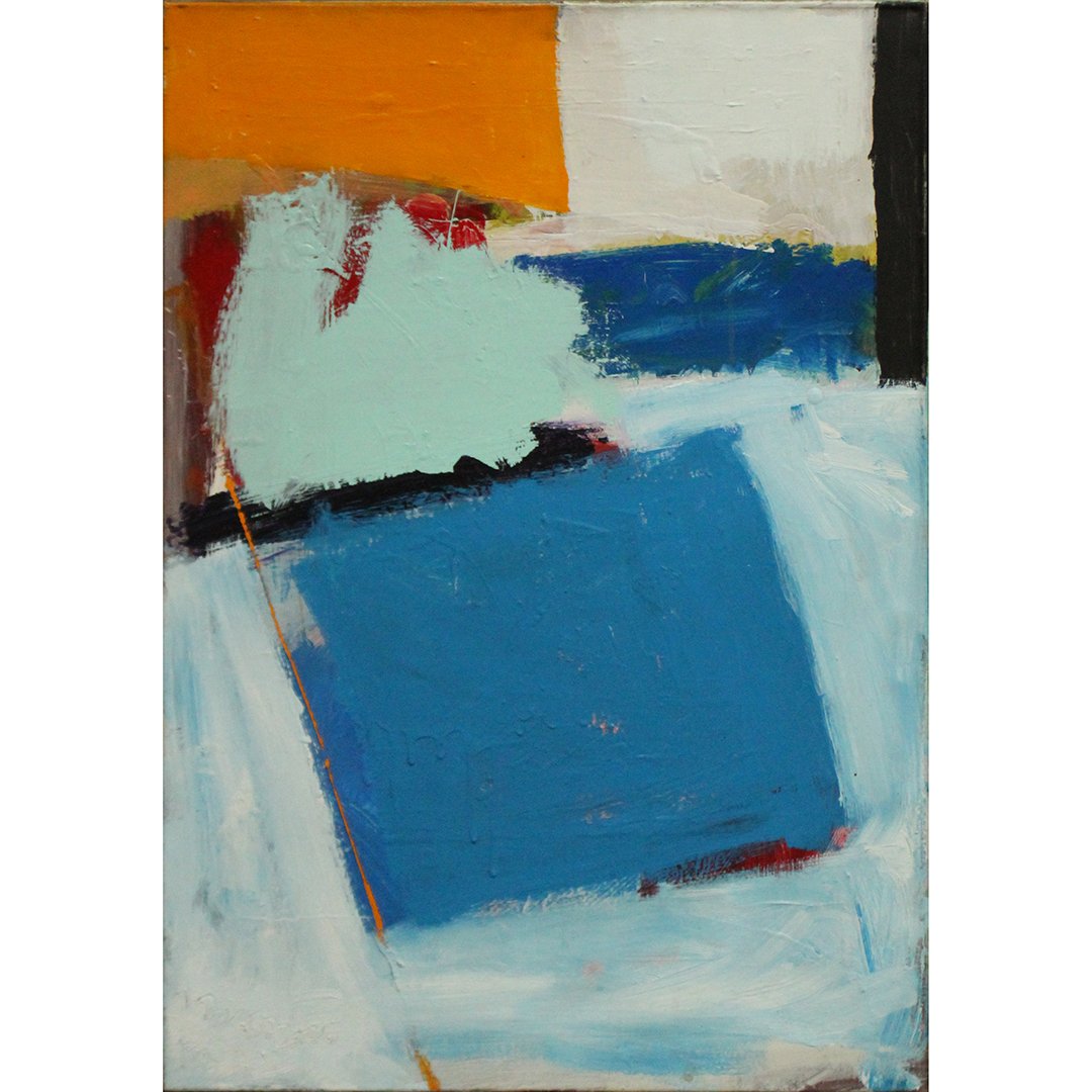 Modern Abstract Oil/c "Be True To Yourself",  Signed (1 of 4)