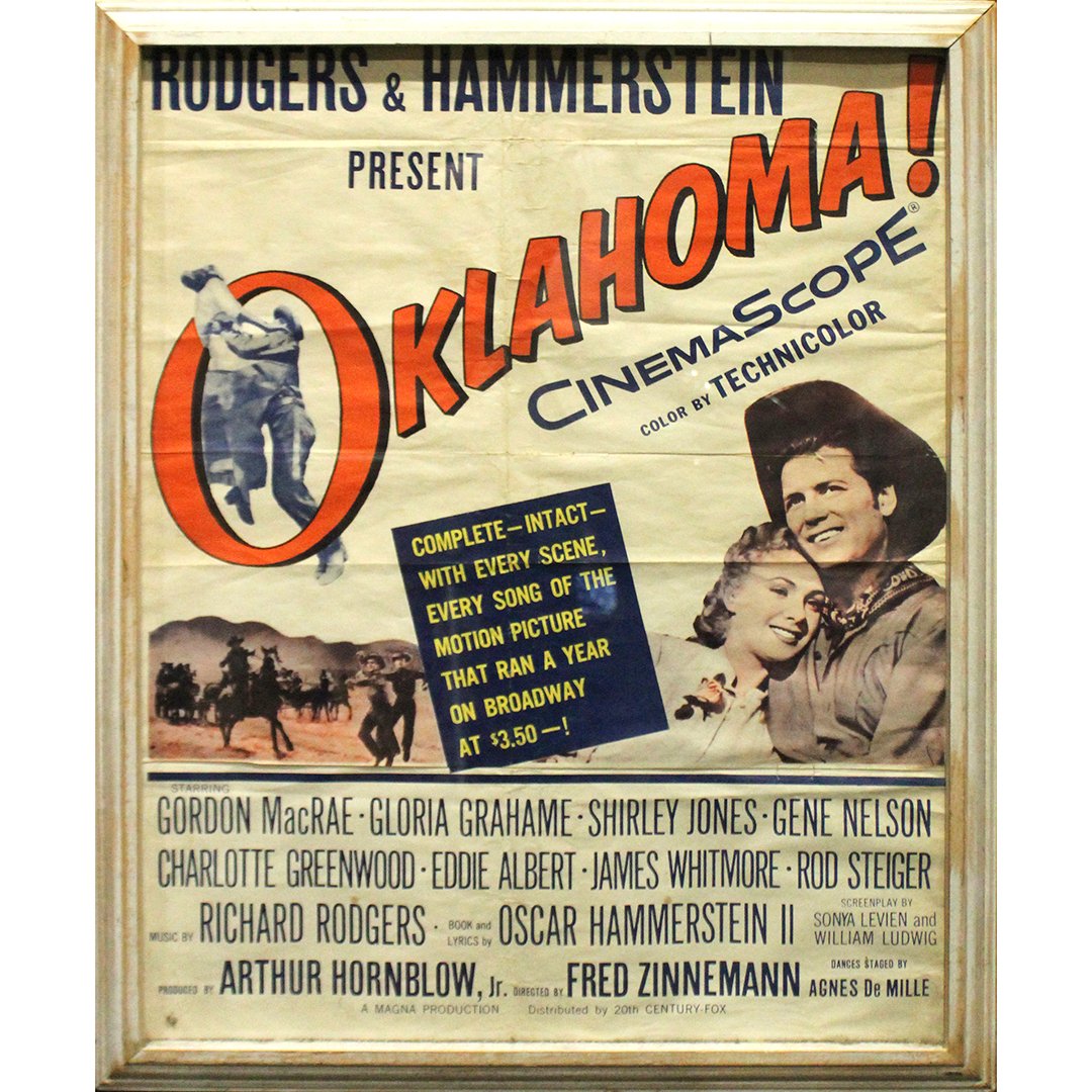 Rodgers & Hammerstein OKLAHOMA Vintage Movie Poster