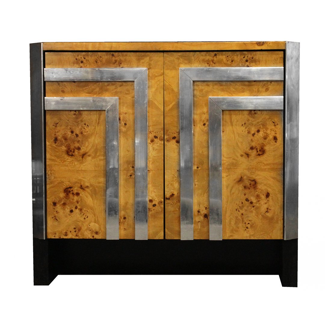 Milo Baughman for Thayer Coggin Style Birdseye Cabinet (1 of 6)