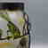 Cameo Glass 3-Color Art Glass Vase Birds on Branches - 4