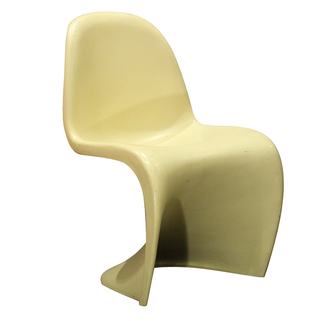 Verner Panton Design Molded Space Age Side Chair (1 of 4)