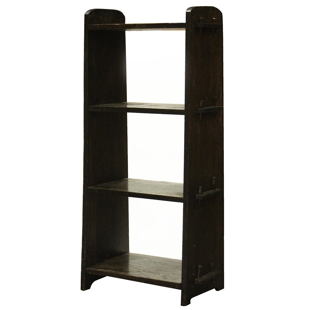 Antique Mission Oak Arts & Crafts Tapered Book Stand (1 of 4)