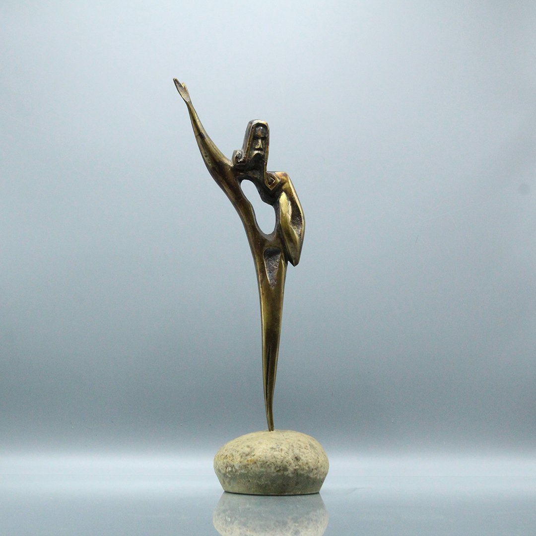 Modern Design Bronze Man Sculpture, Republic of Ireland (1 of 5)