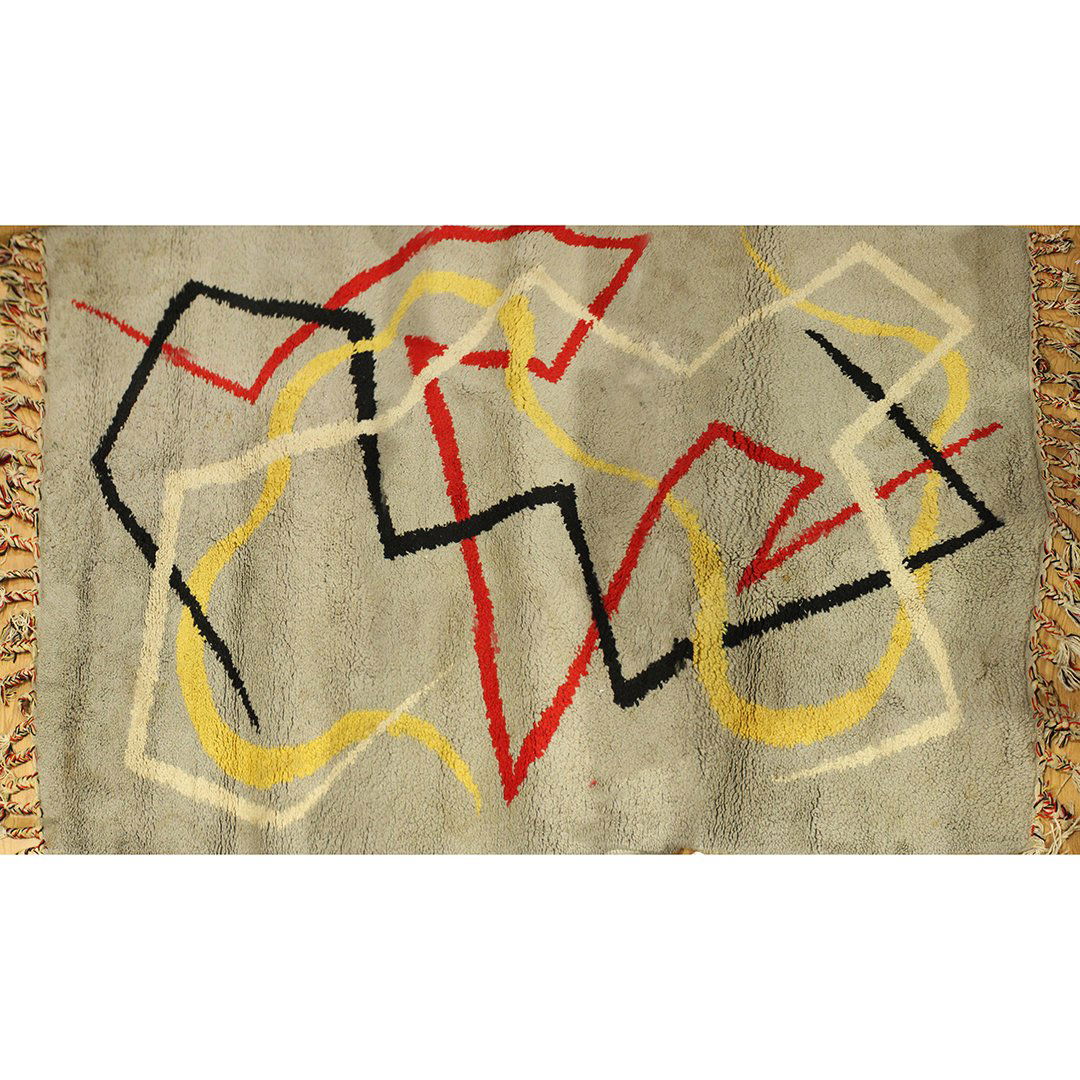 1960's Mid-Century Modern Hand Made Rug (1 of 6)