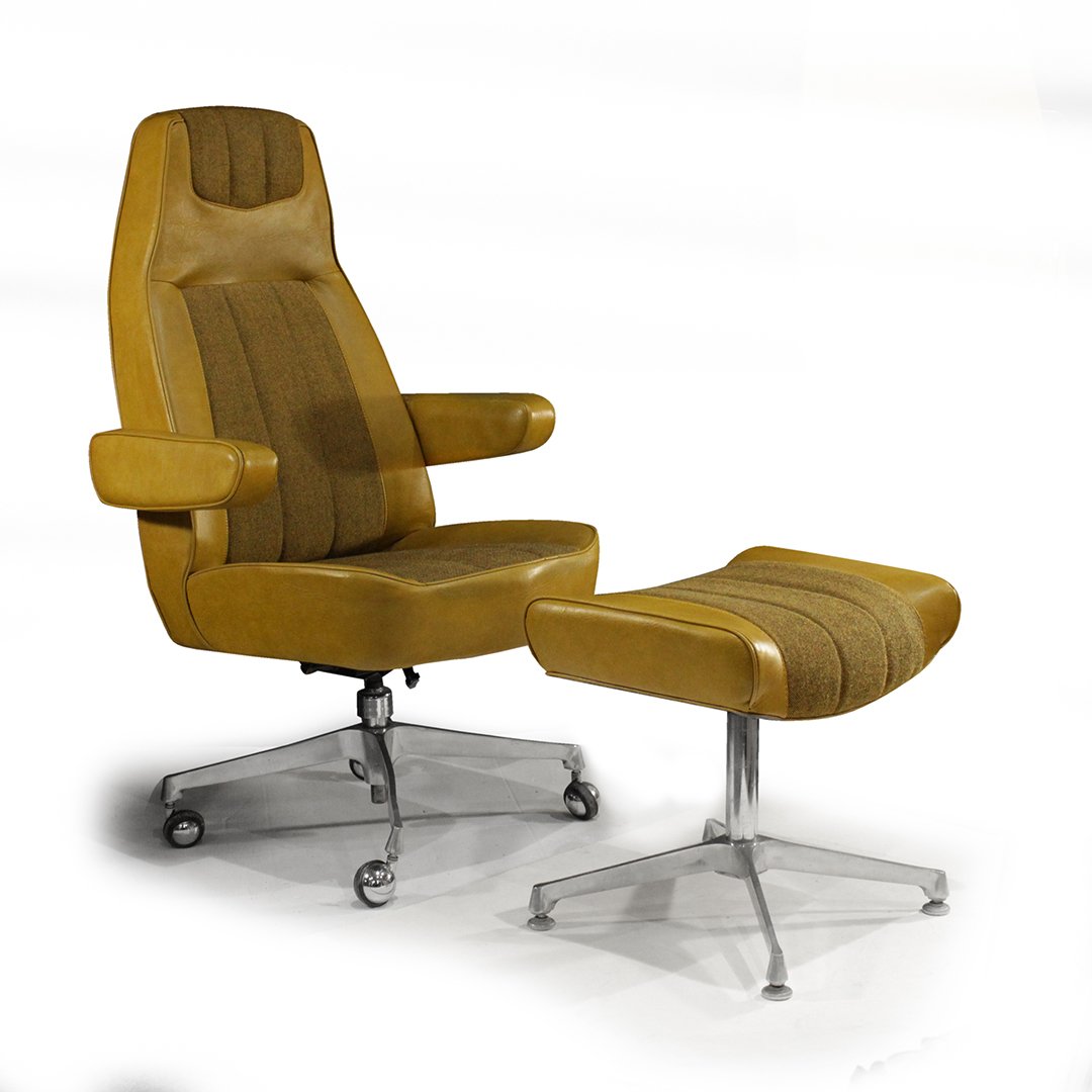 Mid Century Seng Stingray Lounge Chair Ottoman Feb 18 2019