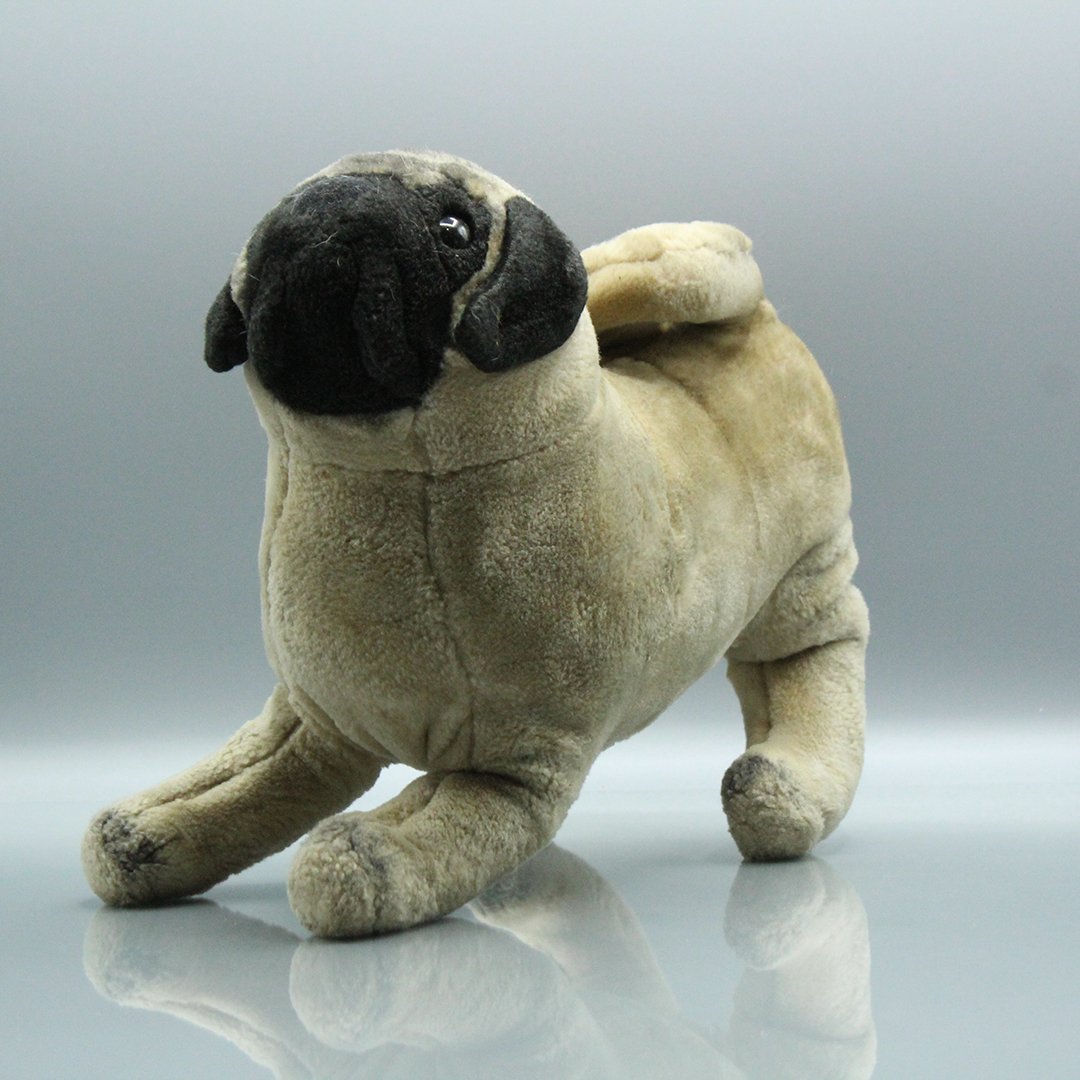 Plush Pug Dog Stuffed Animal Toy (1 of 5)