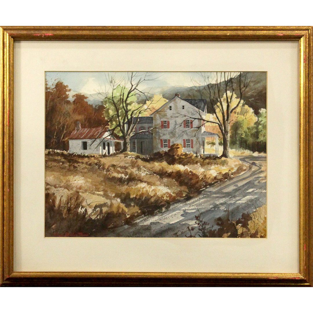 Craig Golden Myers, W/C Bucks County PA Landscape (1 of 4)