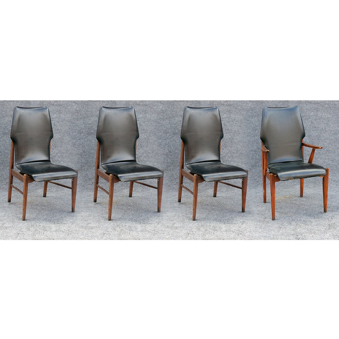 Four [4] Mid-Century Danish Design Dining Chairs (1 of 18)