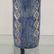 Mid-Century Modern Blue Art Pottery Table Lamp - 3