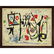 R. Monti, Large Mid-Century Modern Abstract Oil/c