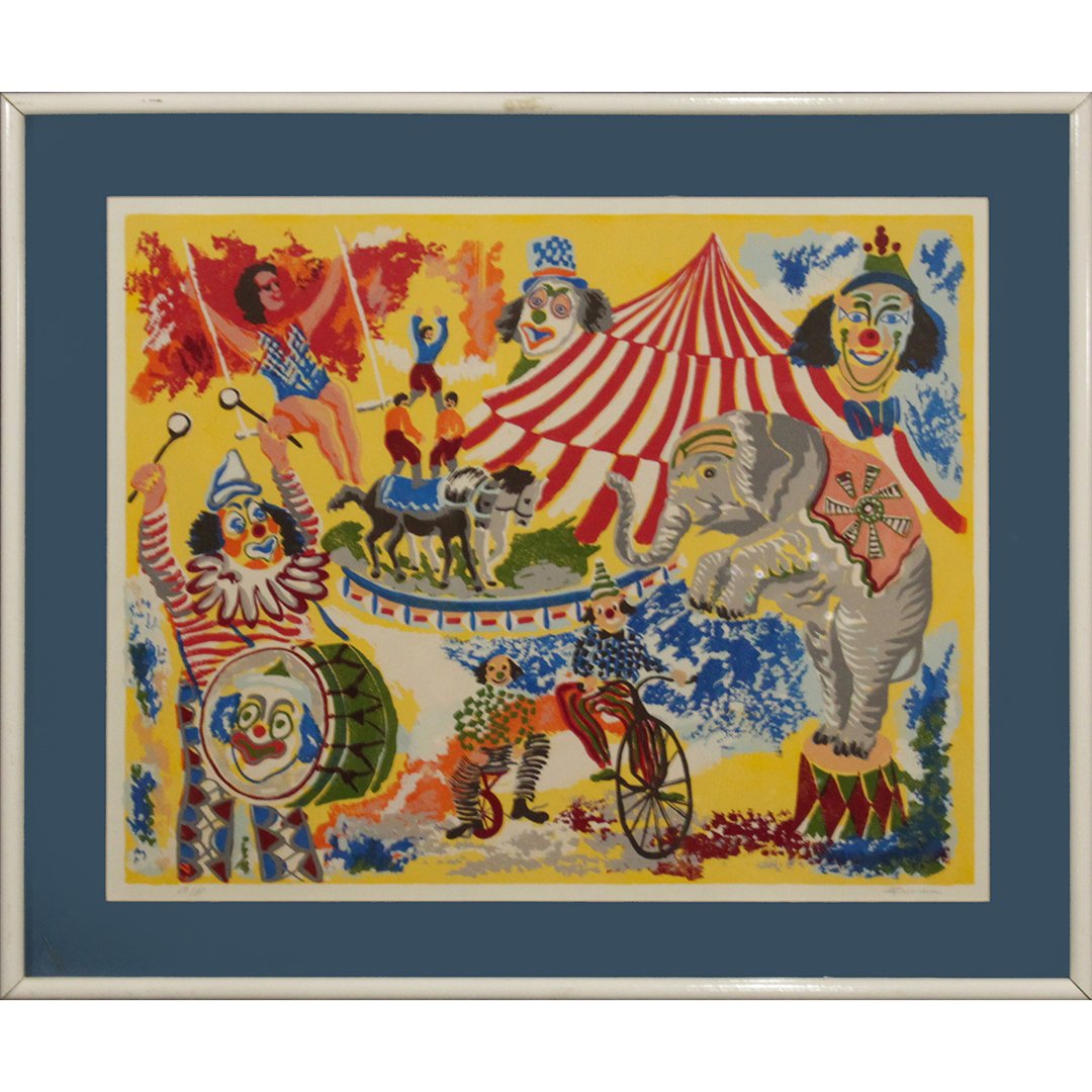 Farouche, Lithograph Artist Proof, Circus Entertainment (1 of 5)