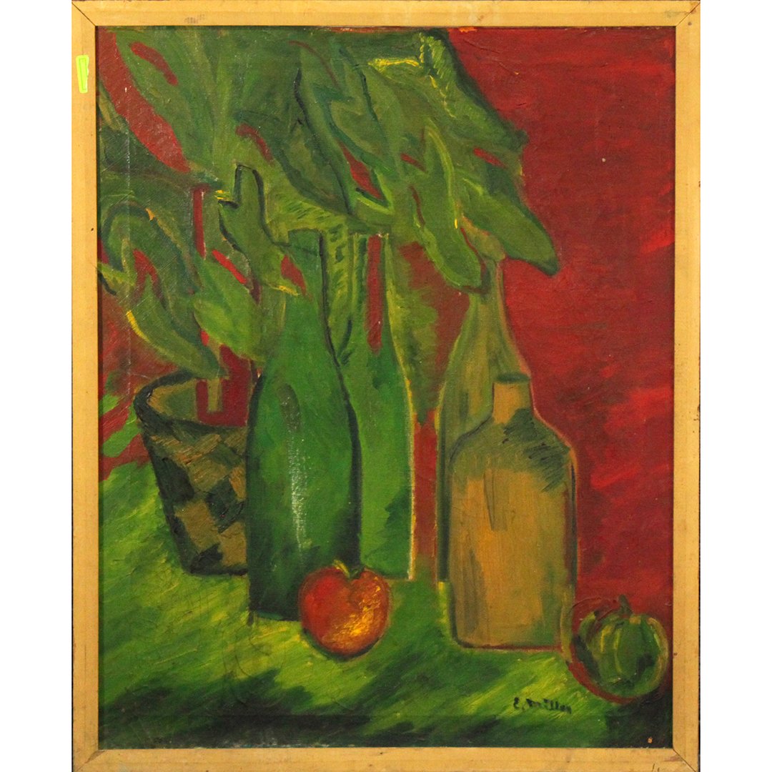 E Miller, Mid-Century Modern Still Life with Bottles (1 of 4)