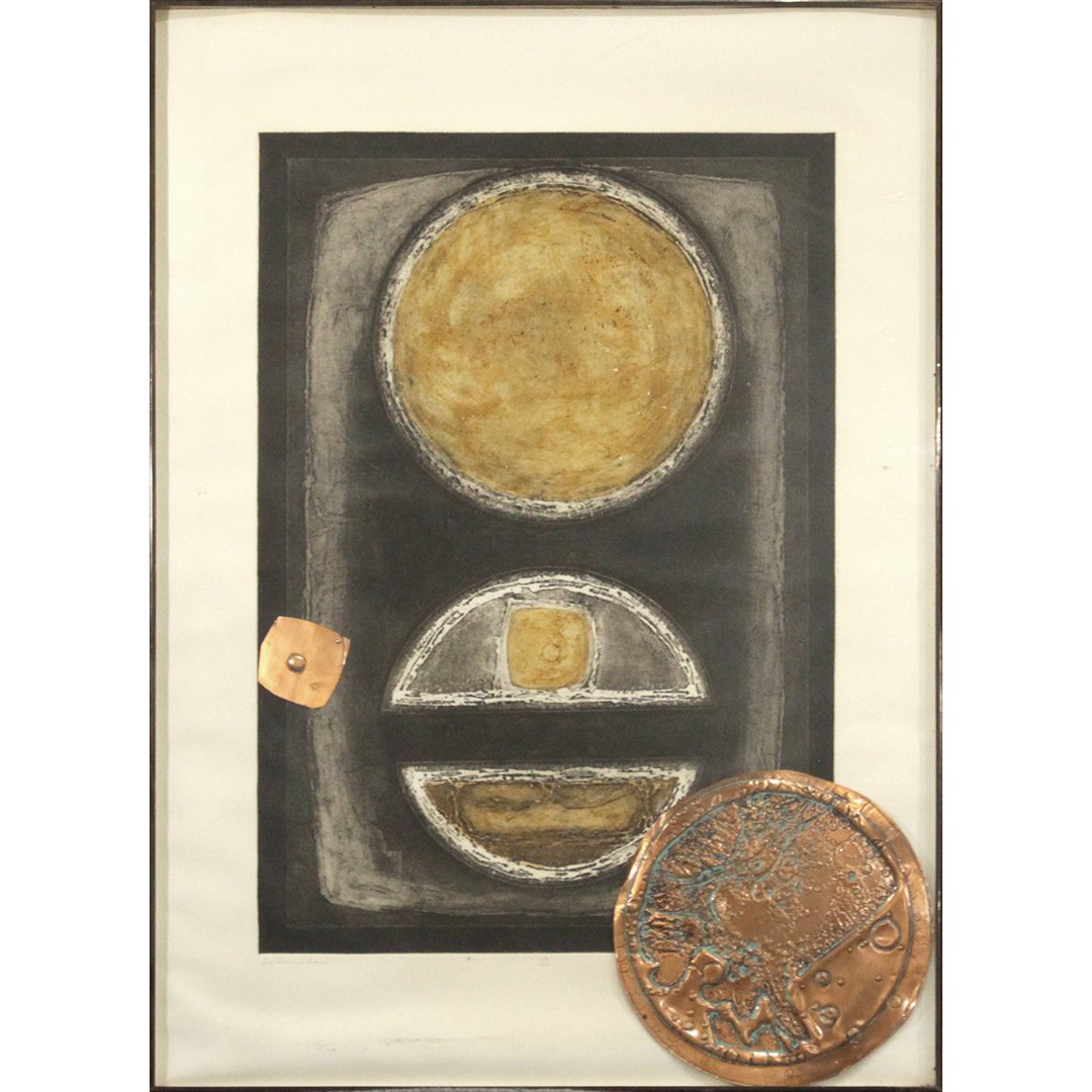 Mid-Century Modern Abstract Lithograph #29/100 Signed (1 of 6)