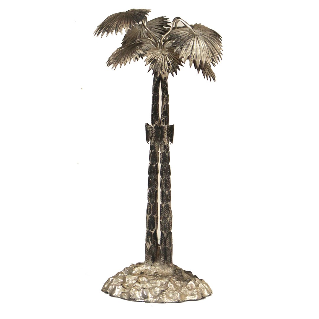 Victorian Silver Plate Palm Tree, 24 inches Tall (1 of 5)