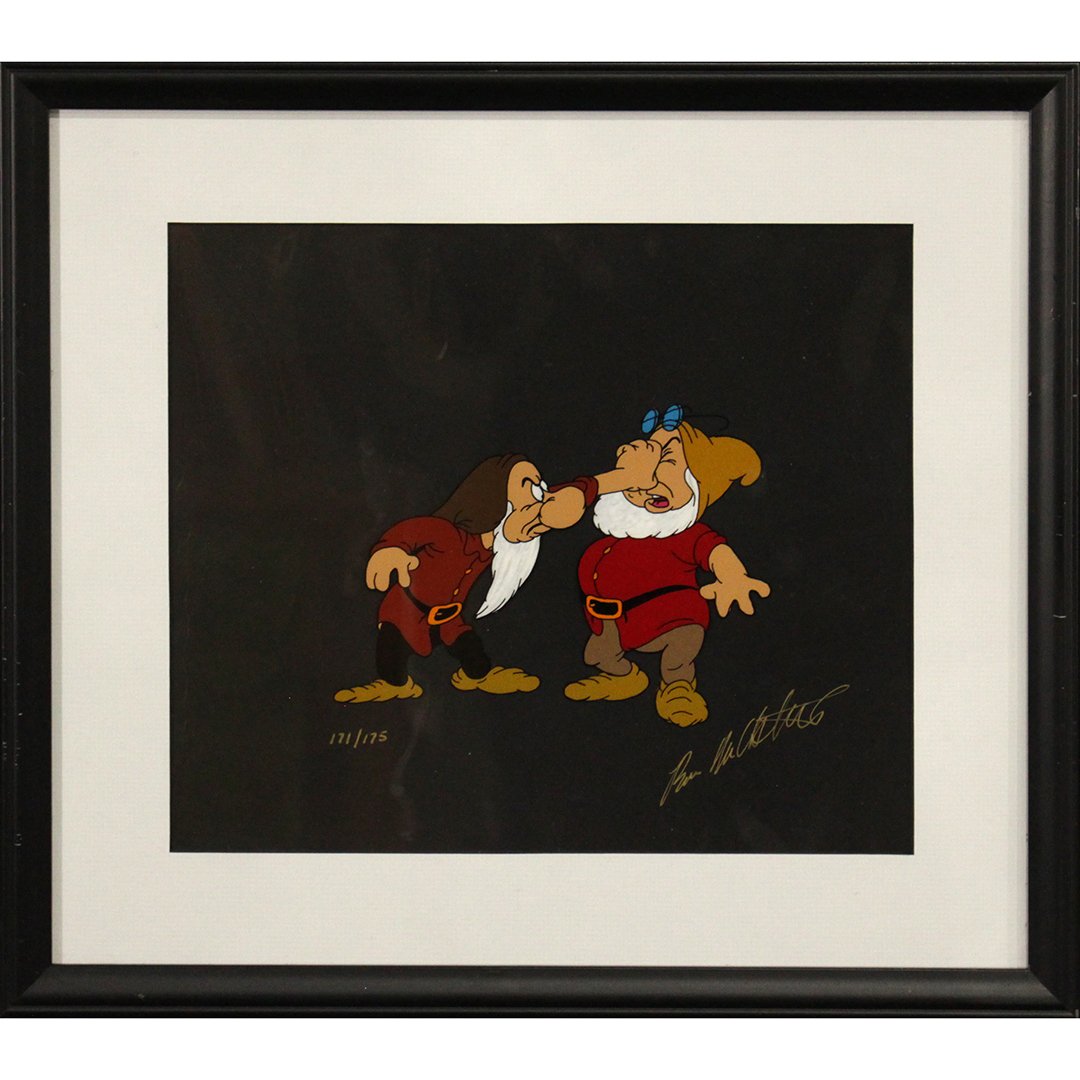 Animation Cel Grumpy & Doc, Bruce McAlister, With COA (1 of 8)