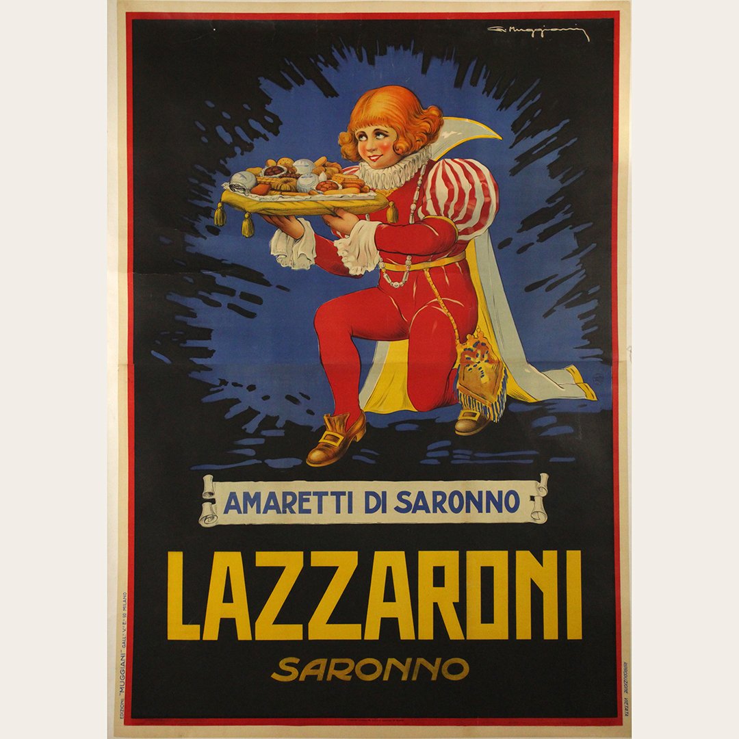 Vintage Lazzaroni Amaretti di Saronno MUGGIANI 1925 (1 of 7)