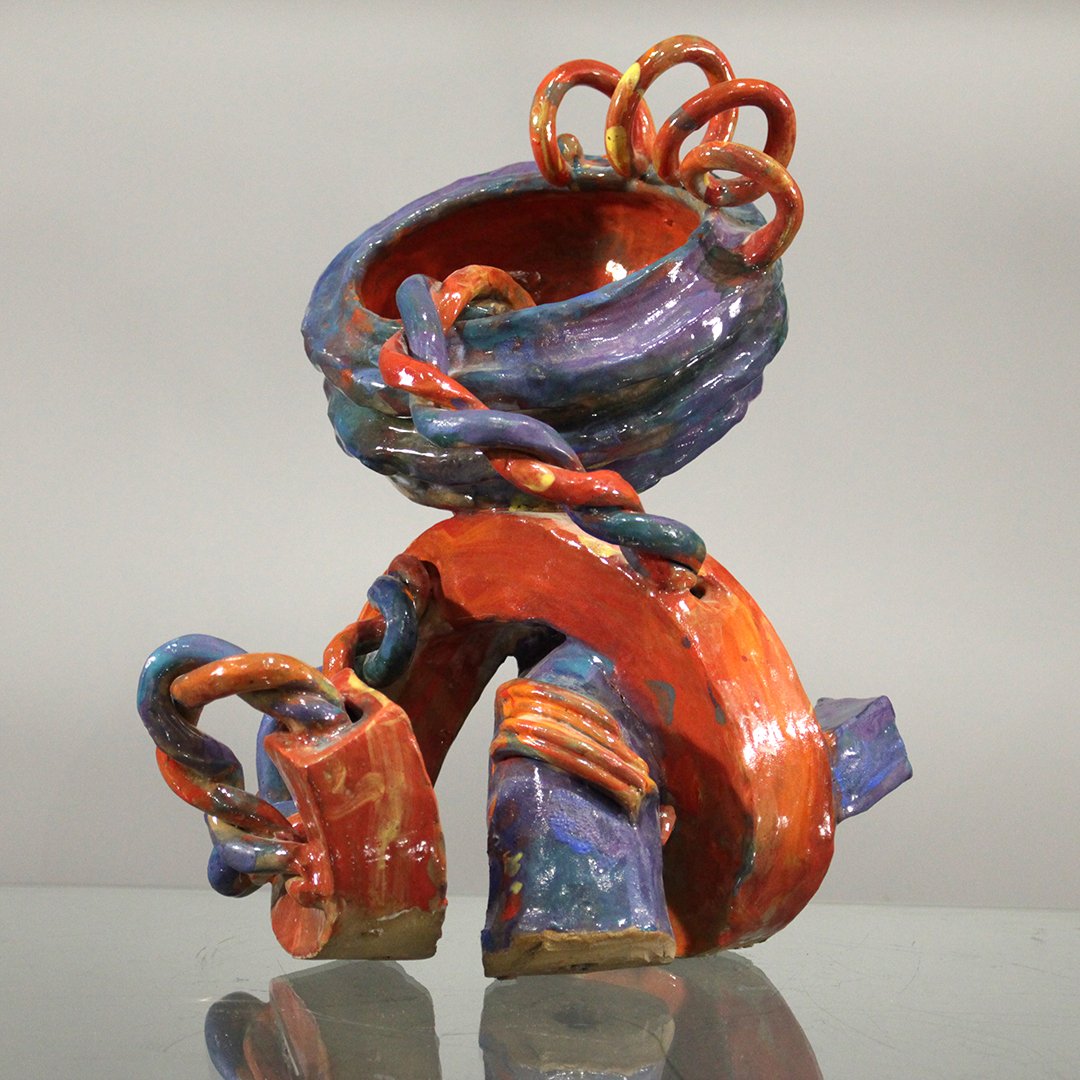 Mid-Century abstract free form sculpture (1 of 8)