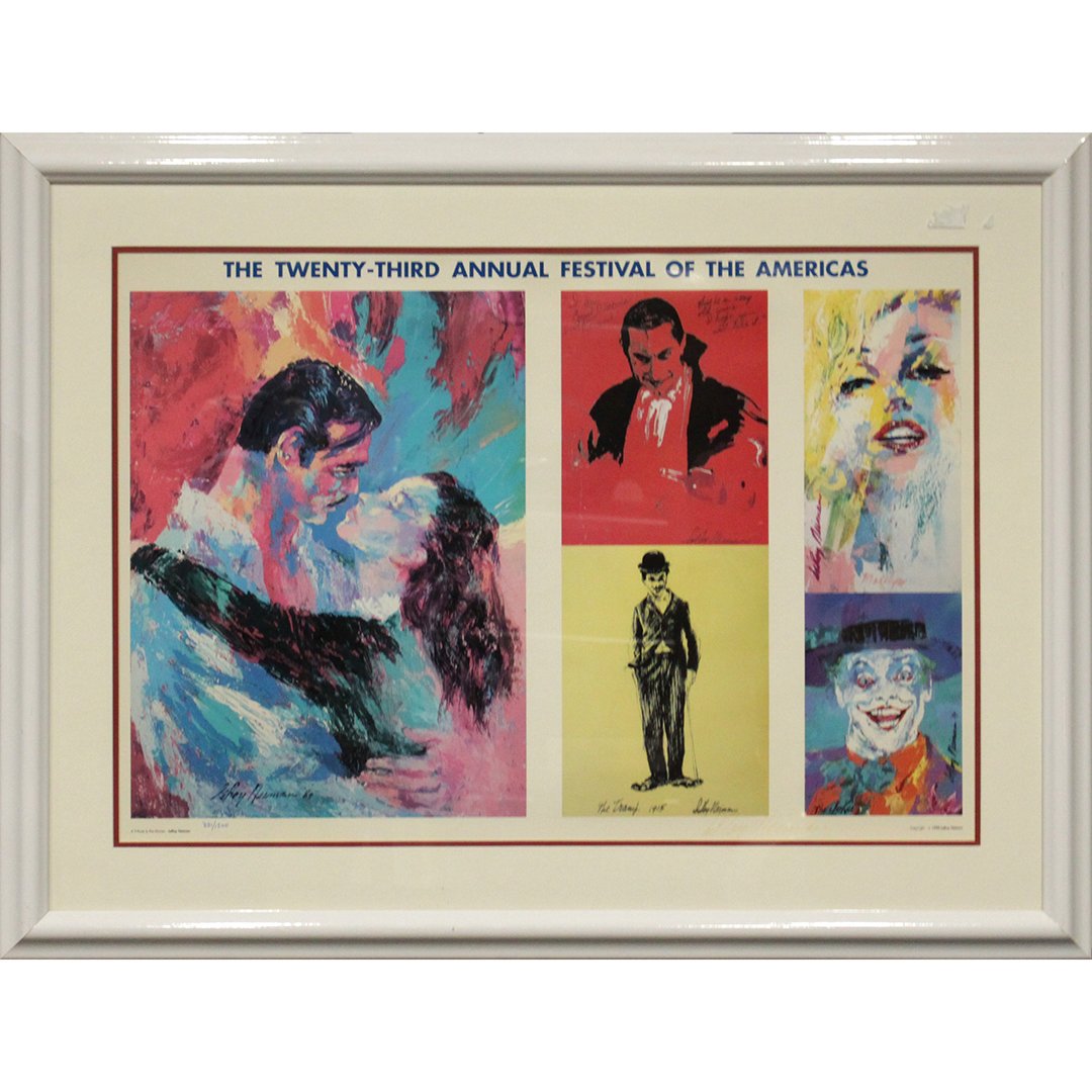 LeRoy Neiman Signed Tribute to the movies (1 of 6)