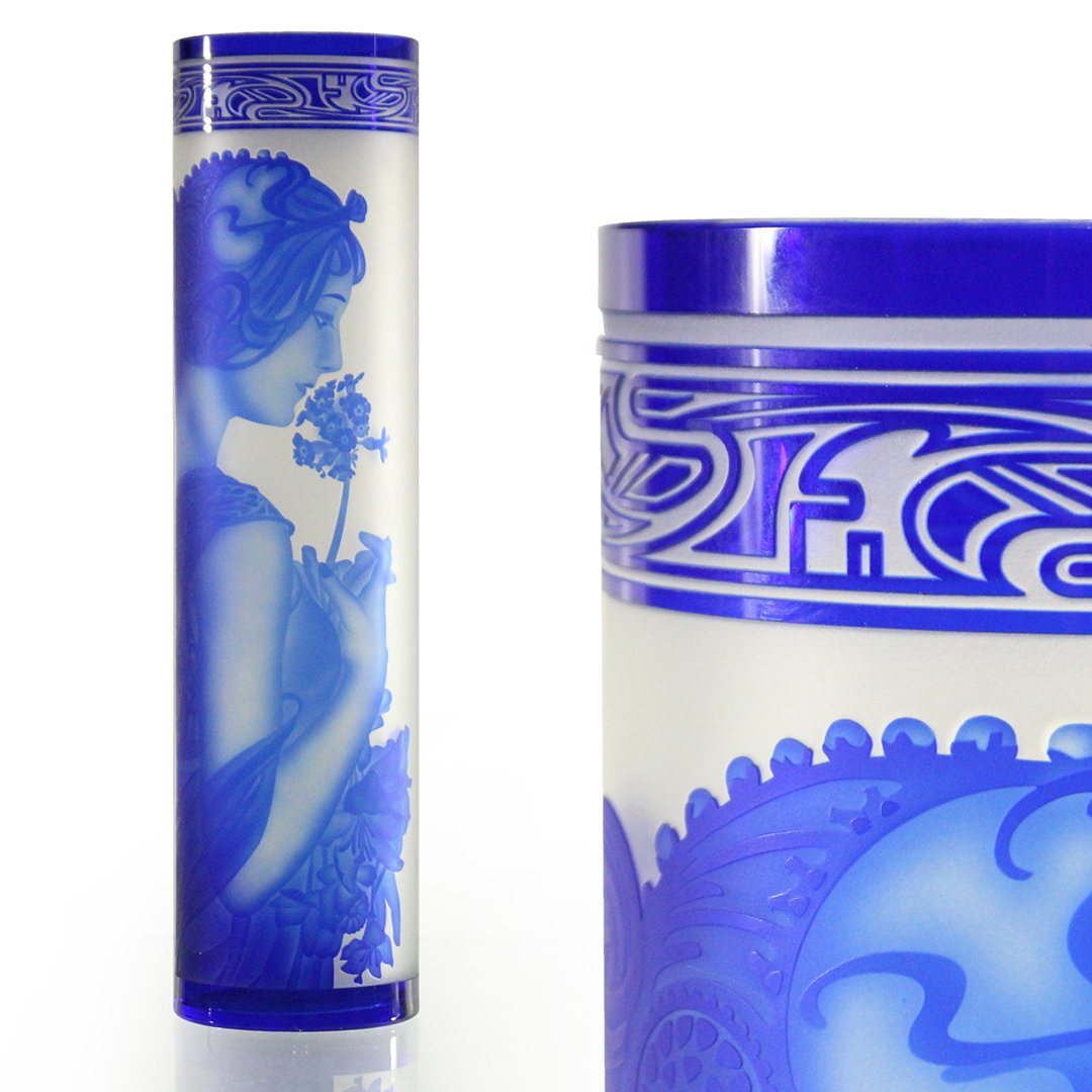 Curt Schlevogt, Ingrid, Czech Republic Woman Face Vase (1 of 9)