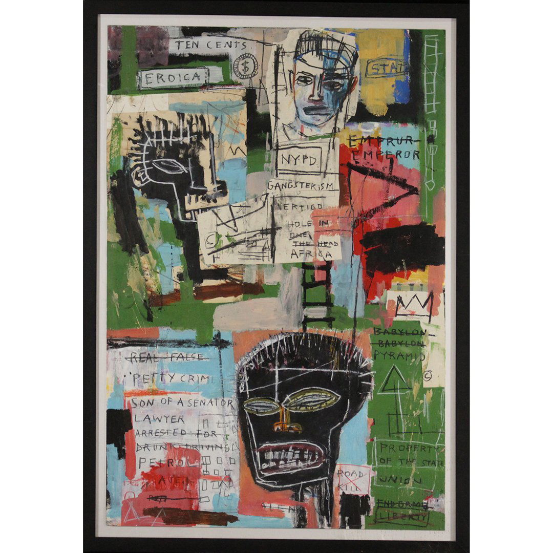 Jean-Michel Basquiat , Graffiti Pop OpArt (1 of 12)