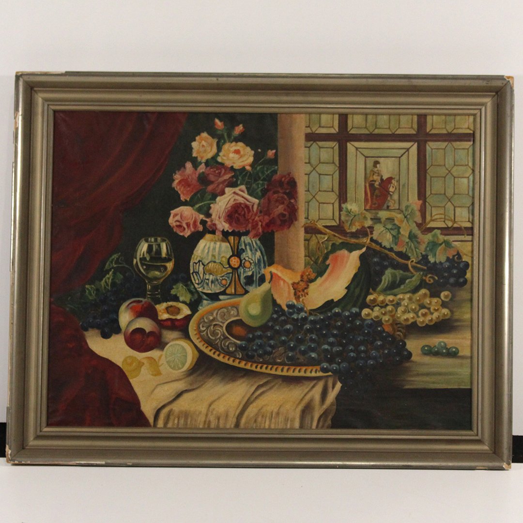 l Kazmirzak  Signed Still Life on Canvas (1 of 9)