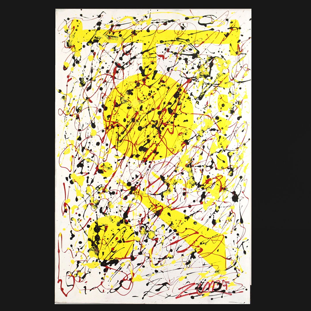 Modern Pop Art Abstract Painting by Zumba (1 of 4)