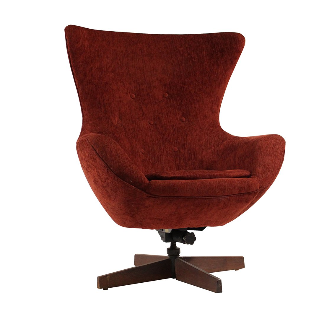 1960s Egg Chair Arne Jacobsen Style -  Greaves & Thomas (1 of 7)