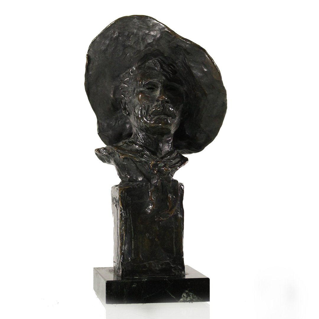 Frederick Remington Bronze "The Sergeant" Signed Tallix (1 of 8)