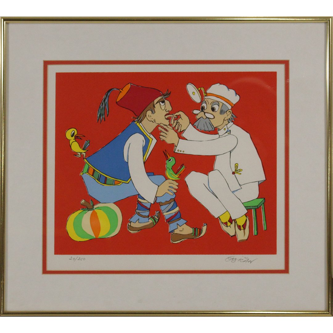 Jovan Obican  (1918 - 1986) Lithograph #20/250 (1 of 5)