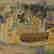 N. EMRICK, Watercolor, Coastal Village, Boat in Bay - 3