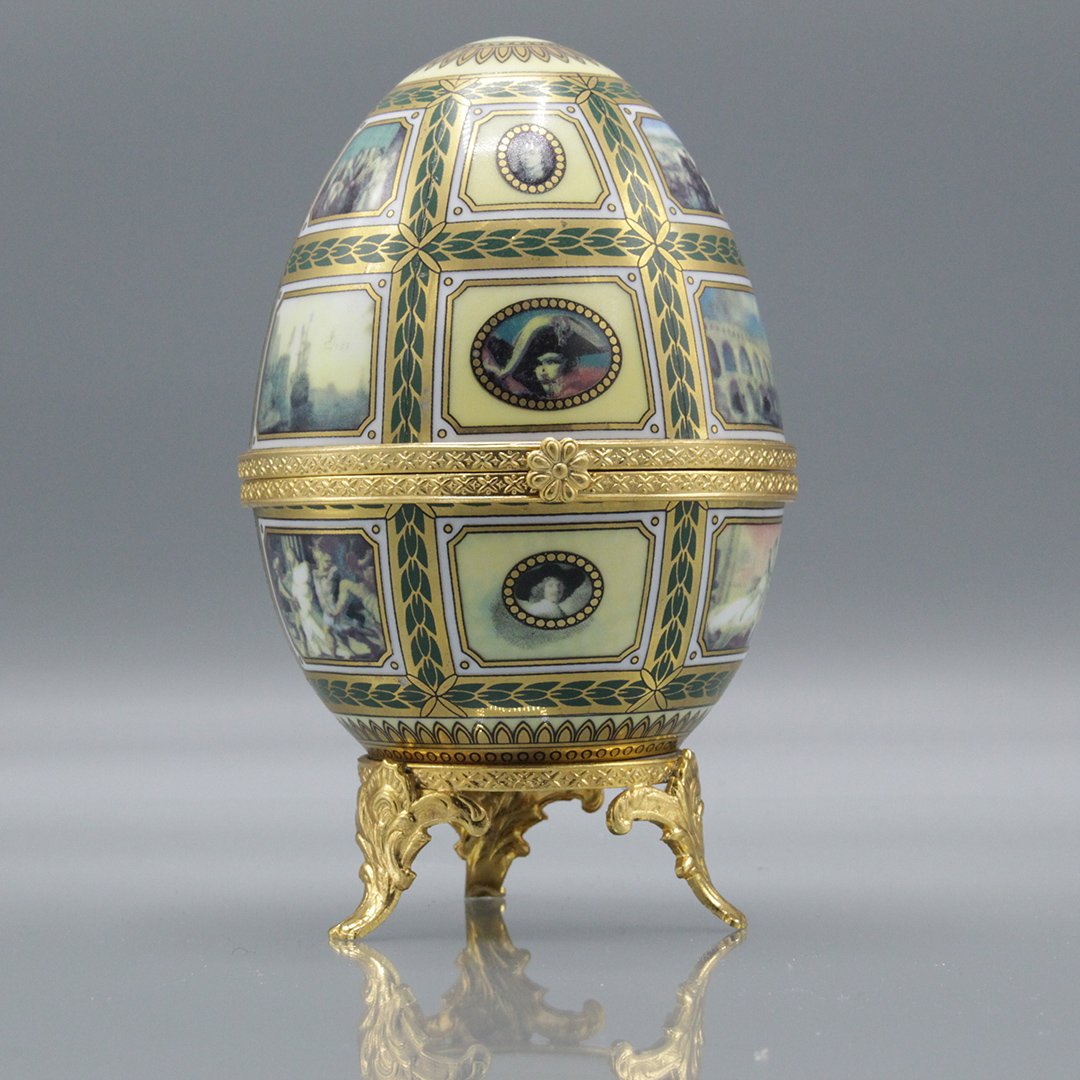 Limoge Egg Trinket Box (1 of 6)