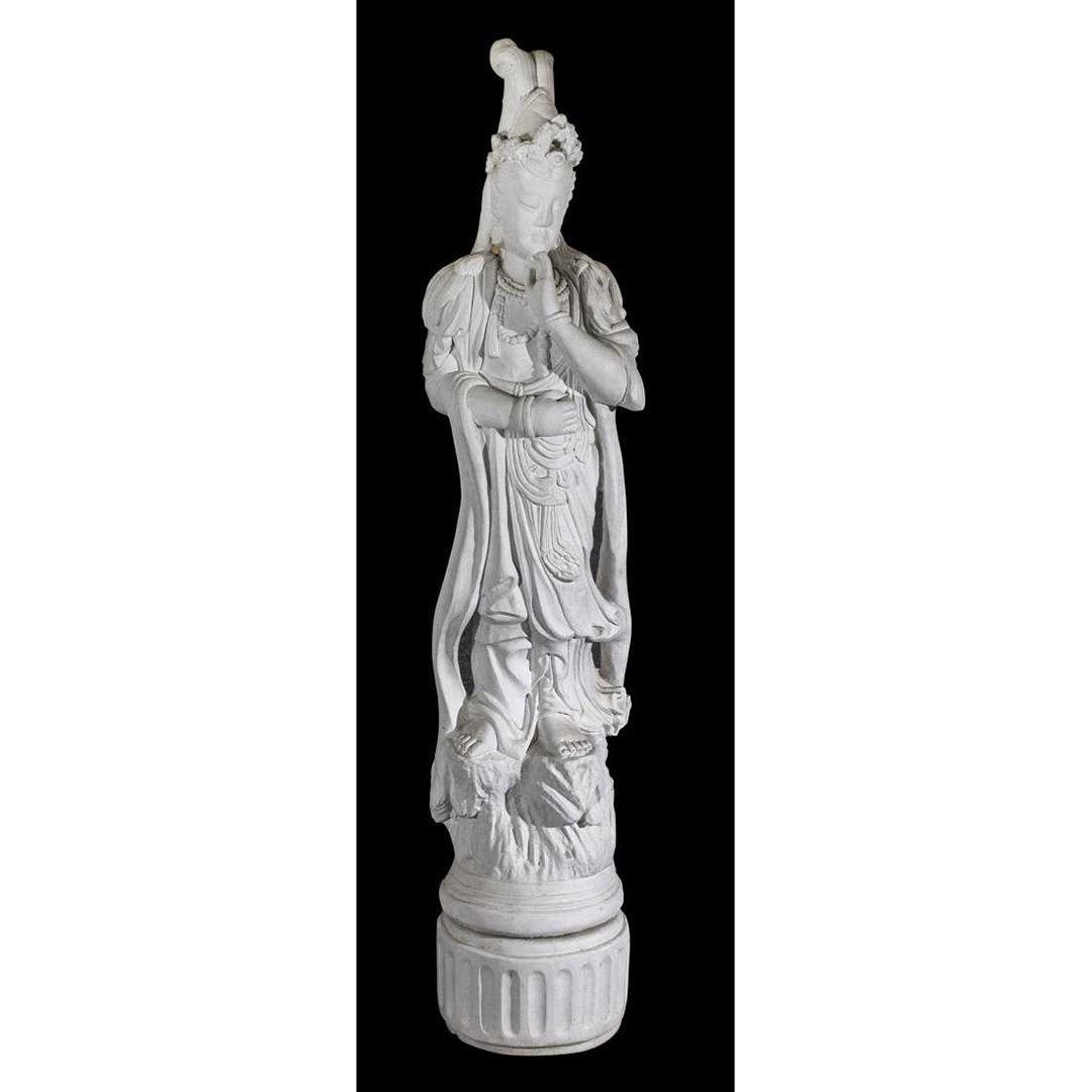 Henri Studios Chicago 62 in. Tall Stone Garden Buddha (1 of 7)