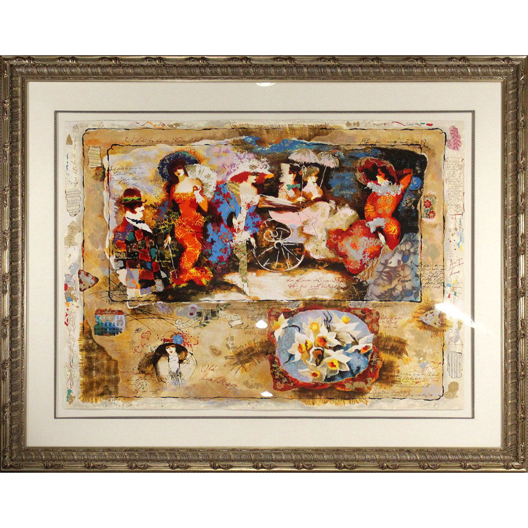 Roy Fairchild - Woodward, b 1953 Large Mixed Lithograph (1 of 8)