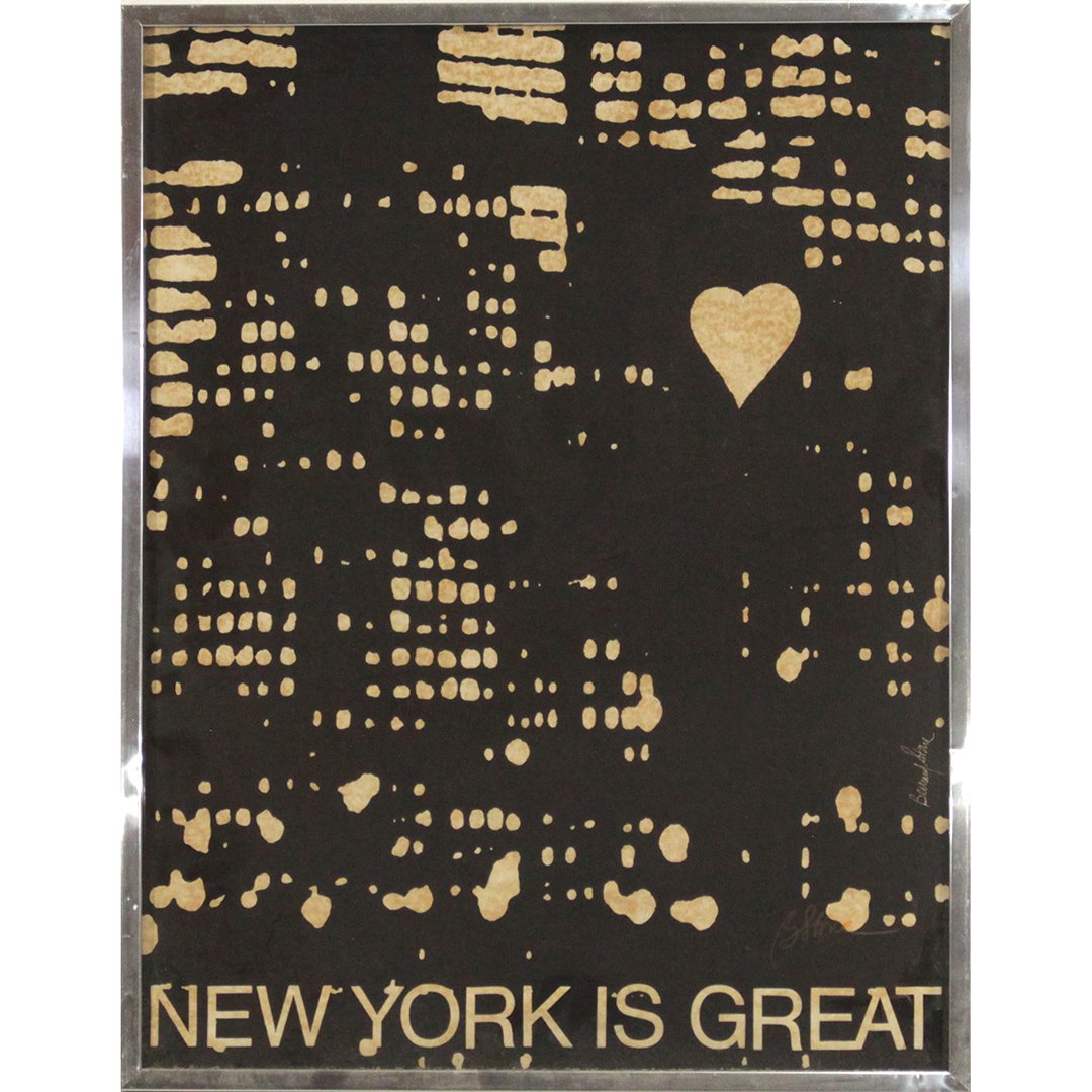 Bernard Stone, Signed New York is Great Lithograph (1 of 5)