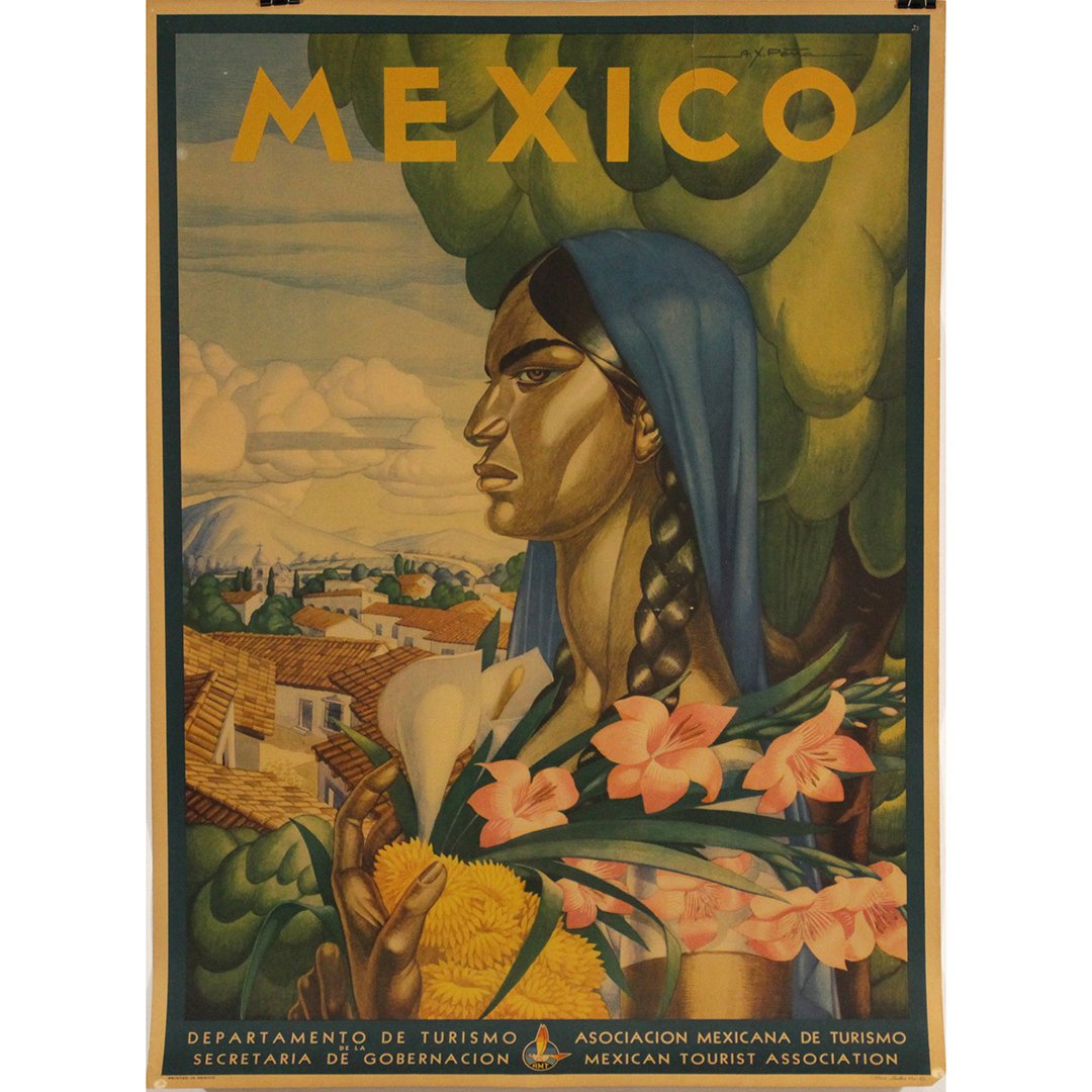 Vintage Travel Poster: Mexico (1 of 7)