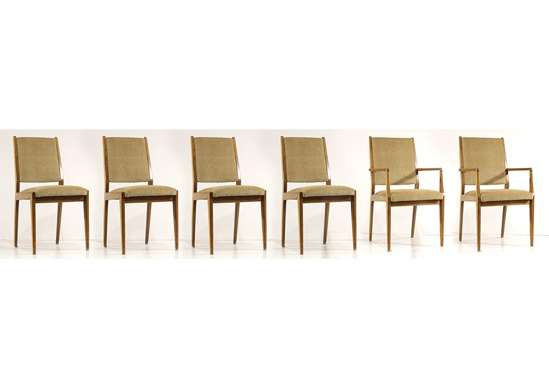 Six [6] Mid-Century Modern Dining Chairs (1 of 9)