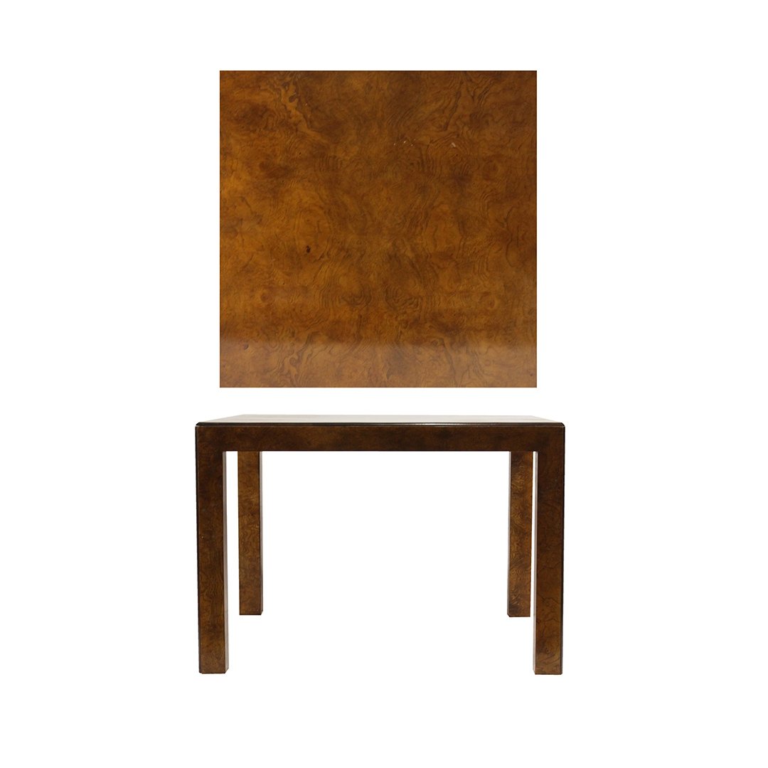 John Widdicomb Mid-Century Modern Burlwood Coffee Table (1 of 7)