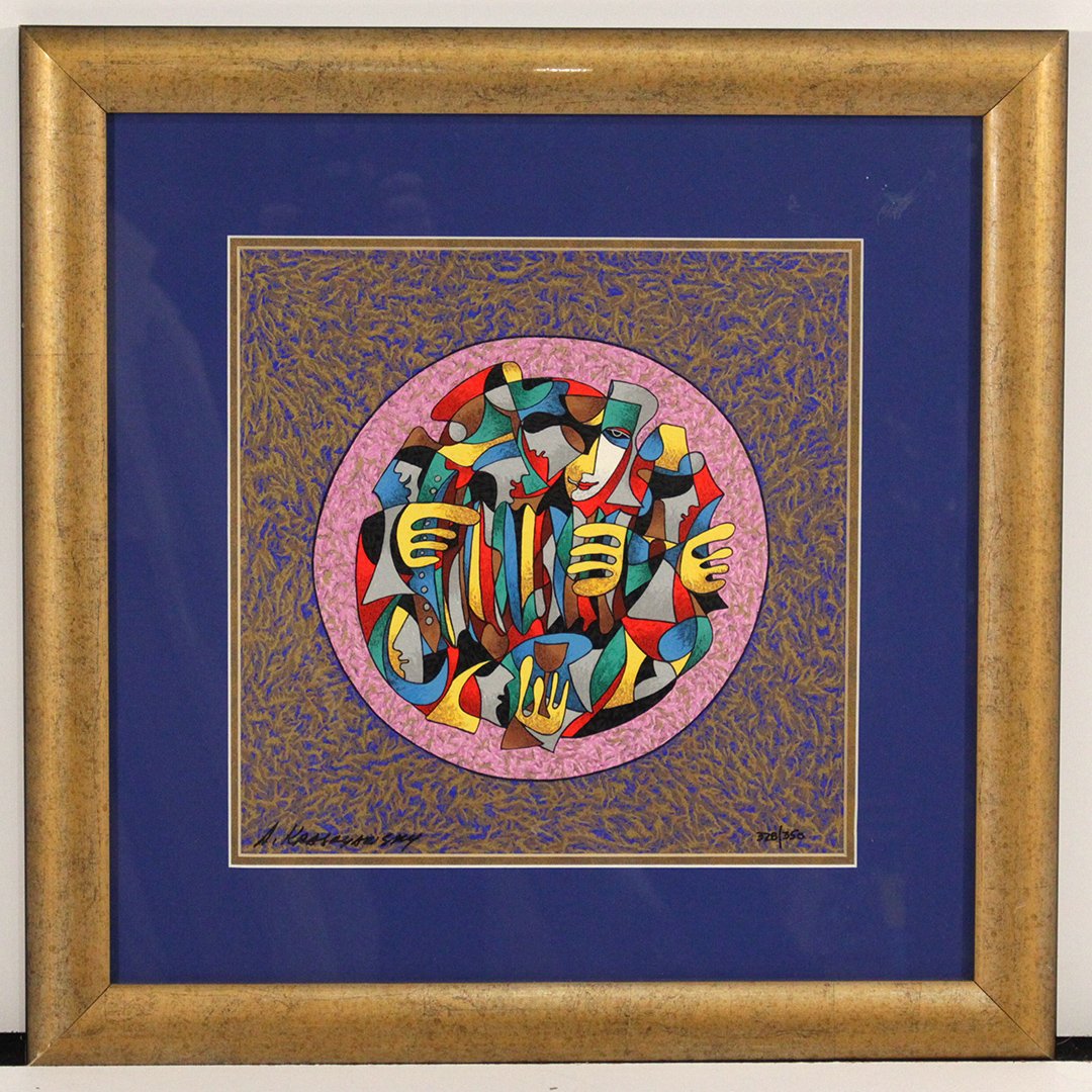 Anatole Krasnyansky Serigraph 328 / 350 (1 of 6)