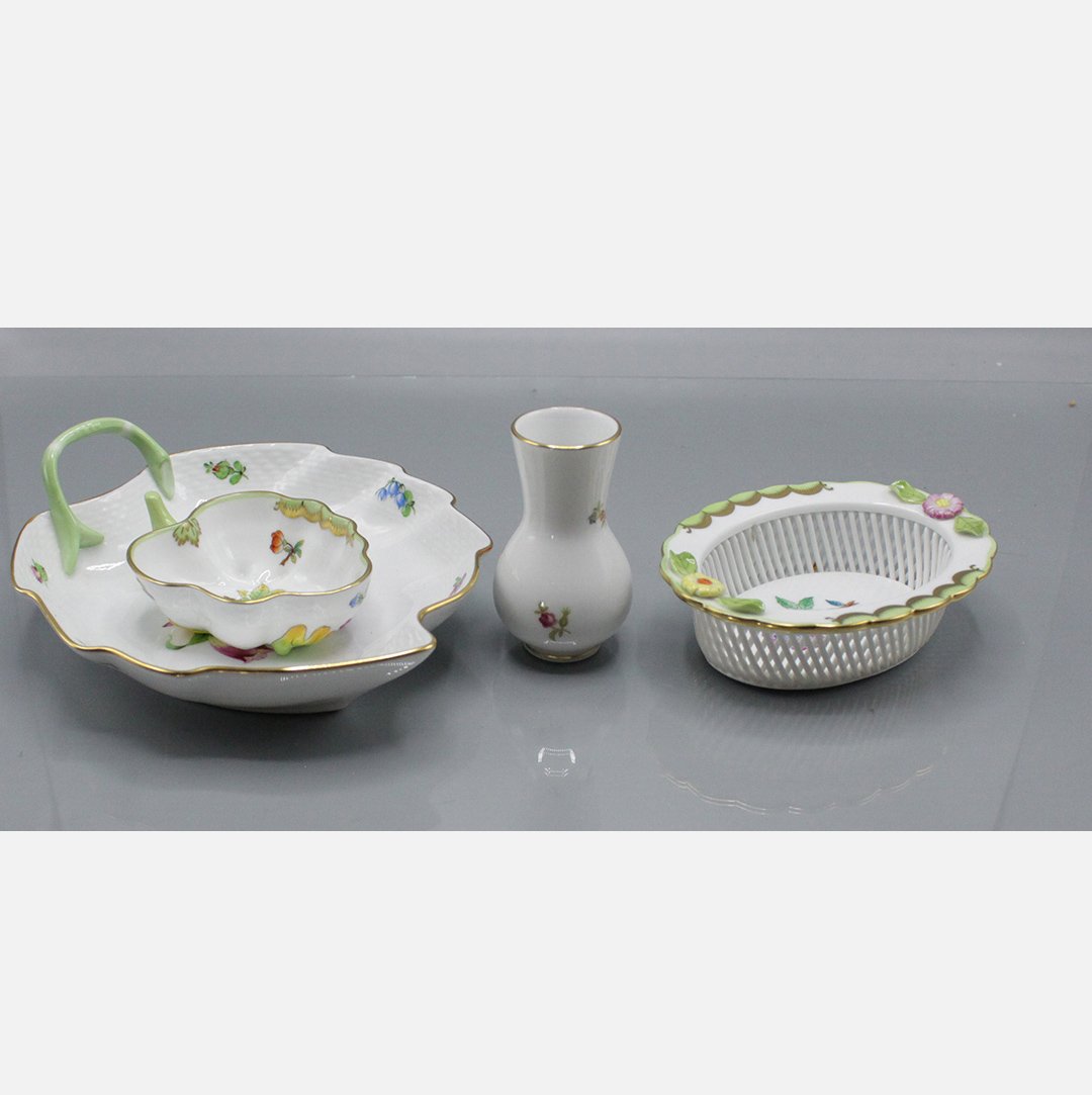 Collection of Herend Hungary Porcelain Dishes (1 of 10)