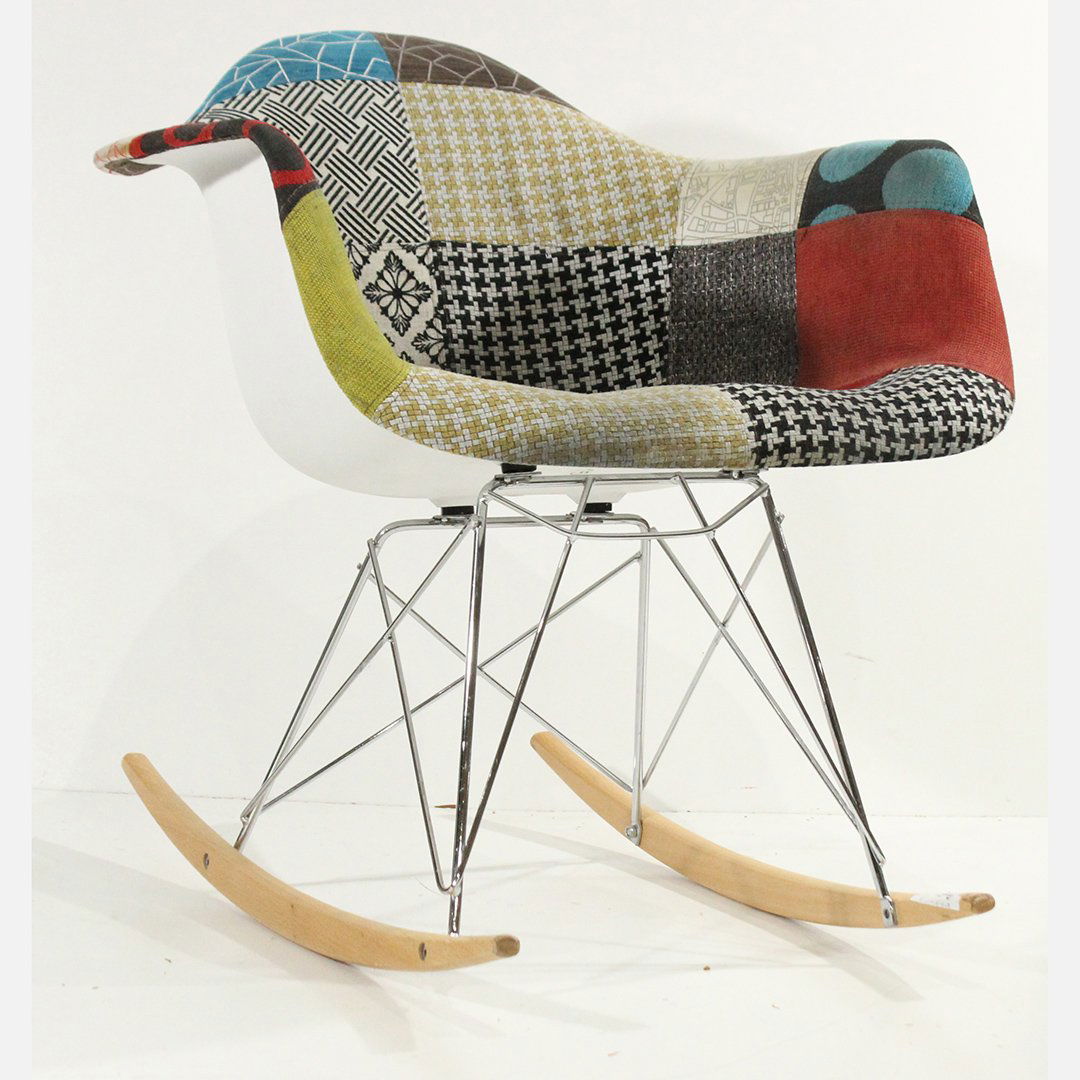Charles Eames Style Rocker Chair Wire Base - Later (1 of 4)