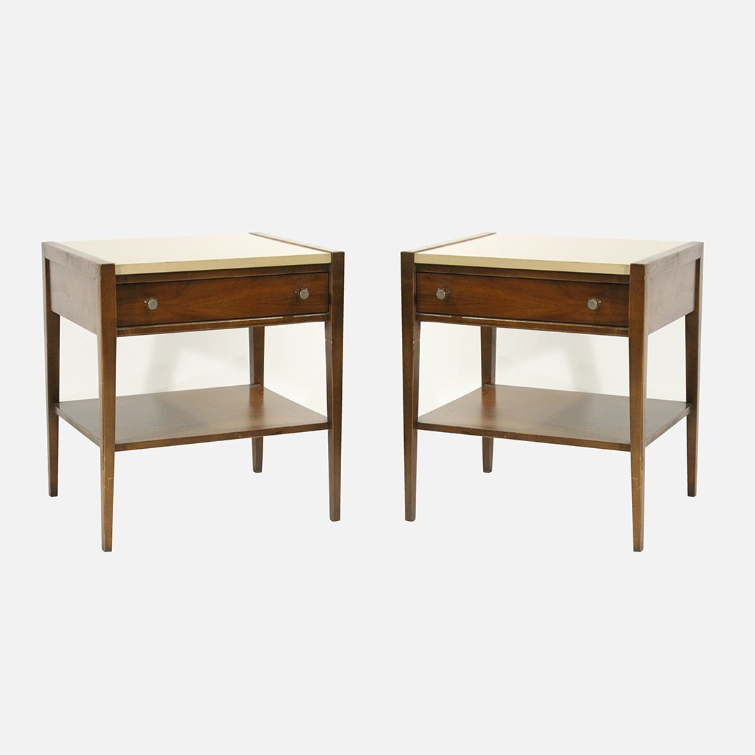 Two Mid-Century Modern Bed Stands American Martinsville (1 of 7)