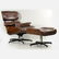 Herman Miller style Eames Lounge Chair & Ottoman