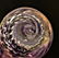 Quality Art Glass Perfume Bottle Purple Lavender Signed - 8