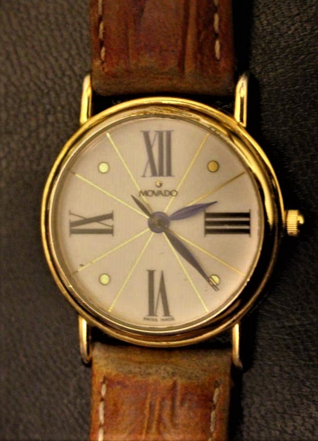 MOVADO Wristwatch, Leather Band (1 of 5)